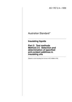 AS 1767.2.4 AS 1767.2.4