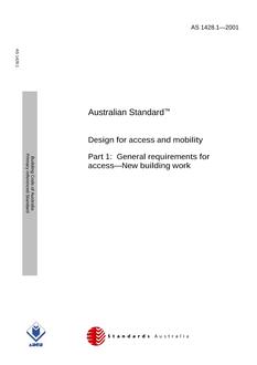 AS 1428.1-2001 AS 1428.1-2001