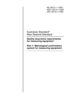AS 3912.1-1993 AS 3912.1-1993