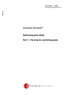 AS 1926.1-1993 AS 1926.1-1993