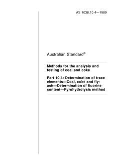 AS 1038.10.4-1989 AS 1038.10.4-1989