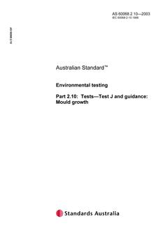 AS 60068.2.10 AS 60068.2.10