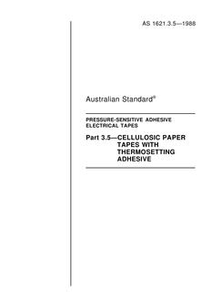 AS 1621.3.5 AS 1621.3.5