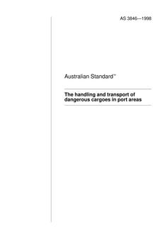 AS 3846-1998 AS 3846-1998