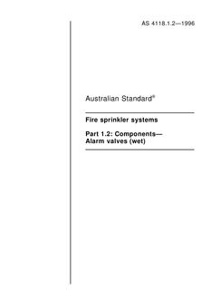 AS 4118.1.2 AS 4118.1.2
