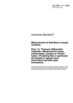 AS 2360.1.5-1993 AS 2360.1.5-1993