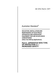 AS 1076.6-1977 AS 1076.6-1977