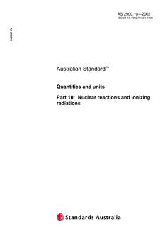 AS 2900.10 AS 2900.10