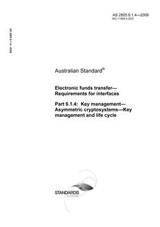 AS 2805.6.1.4 AS 2805.6.1.4