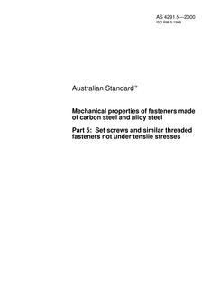 AS 4291.5-2000 AS 4291.5-2000