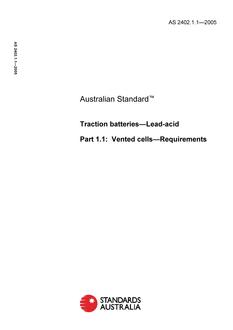 AS 2402.1.1 AS 2402.1.1