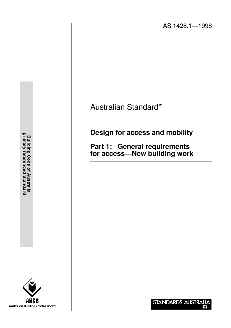 AS 1428.1-1998 AS 1428.1-1998