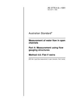 AS 3778.4.6-1991 AS 3778.4.6-1991