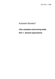 AS 1735.1-1999 AS 1735.1-1999
