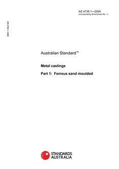 AS 4738.1-2004 AS 4738.1-2004