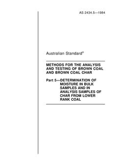 AS 2434.5-1984 AS 2434.5-1984