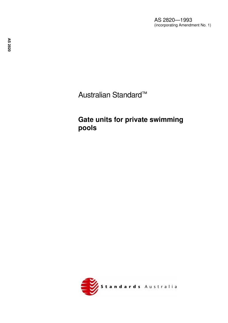 AS 2820-1993 AS 2820-1993