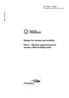 AS 1428.1-2009 AS 1428.1-2009