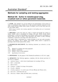 AS 1141.36-1997 AS 1141.36-1997