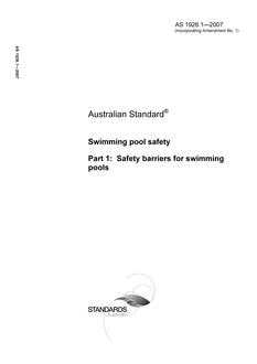 AS 1926.1-2007 AS 1926.1-2007