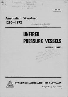 AS 1210-1972 AS 1210-1972