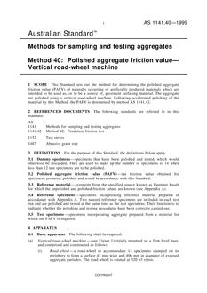 AS 1141.40-1999 AS 1141.40-1999