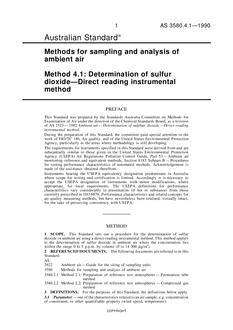 AS 3580.4.1-1990 AS 3580.4.1-1990