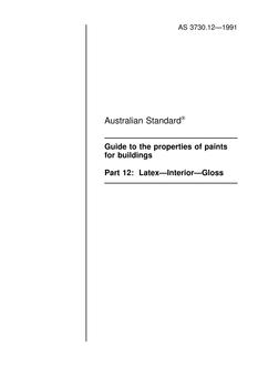 AS 3730.12-1991 AS 3730.12-1991