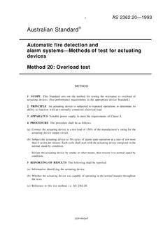 AS 2362.20-1993 AS 2362.20-1993