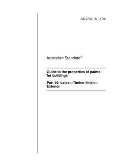AS 3730.16-1991 AS 3730.16-1991