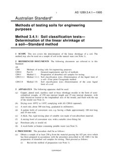 AS 1289.3.4.1-1995 AS 1289.3.4.1-1995