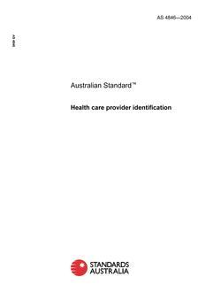 AS 4846-2004 AS 4846-2004