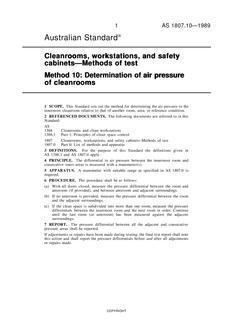 AS 1807.10-1989 AS 1807.10-1989