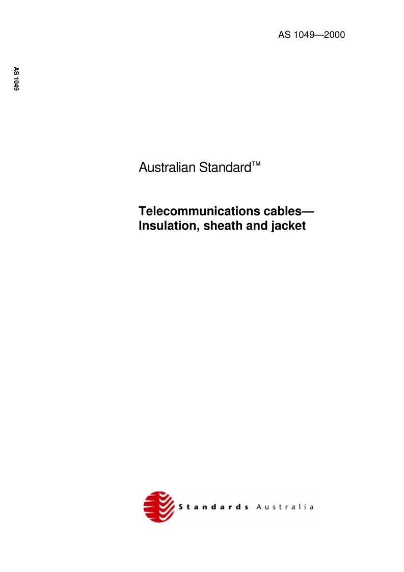 AS 1049-2000 AS 1049-2000