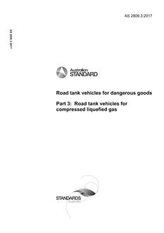 AS 2809.3:2017 AS 2809.3:2017