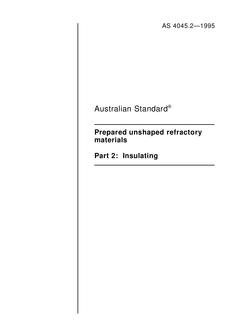 AS 4045.2-1995 AS 4045.2-1995