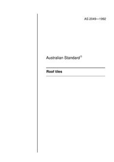 AS 2049-1992 AS 2049-1992