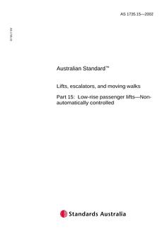 AS 1735.15-2002 AS 1735.15-2002