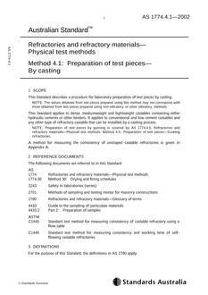 AS 1774.4.1-2002 AS 1774.4.1-2002