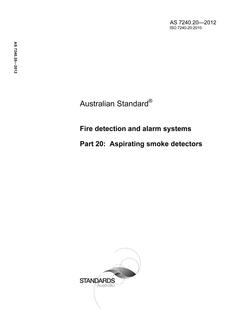 AS 7240.20 AS 7240.20