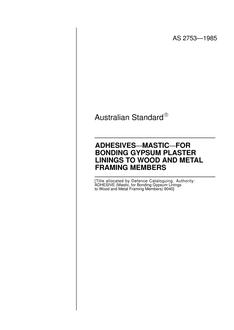 AS 2753-1985 AS 2753-1985