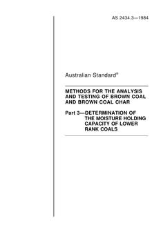 AS 2434.3-1984 AS 2434.3-1984