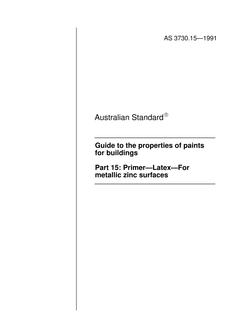 AS 3730.15-1991 AS 3730.15-1991