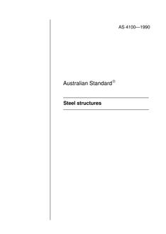 AS 4100-1990 AS 4100-1990