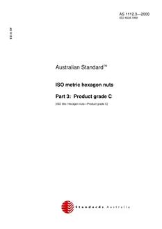 AS 1112.3-2000 AS 1112.3-2000