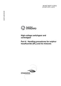 AS IEC 62271.4 AS IEC 62271.4