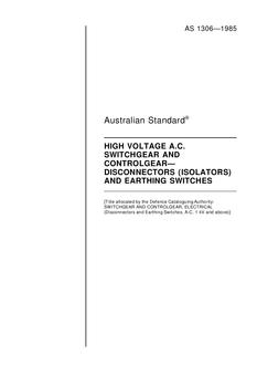 AS 1306-1985 AS 1306-1985