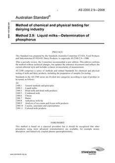 AS 2300.2.9 AS 2300.2.9