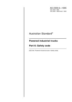 AS 2359.6-1995 AS 2359.6-1995