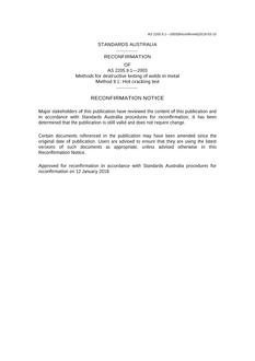 AS 2205.9.1 AS 2205.9.1